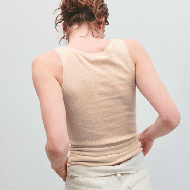 AMERICAN VINTAGE - MASSACHUSETTS TOP | CREME CHINE