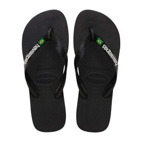 HAVAIANAS - BRASIL KLIPKLAPPER | BLACK/BLACK
