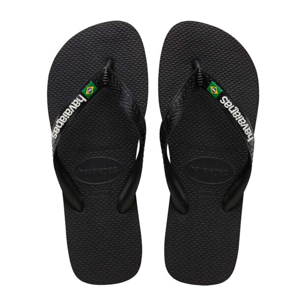 HAVAIANAS - BRASIL KLIPKLAPPER | BLACK/BLACK