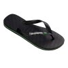 HAVAIANAS - BRASIL KLIPKLAPPER | BLACK/BLACK