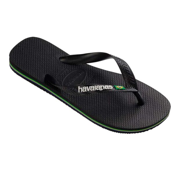 HAVAIANAS - BRASIL KLIPKLAPPER | BLACK/BLACK