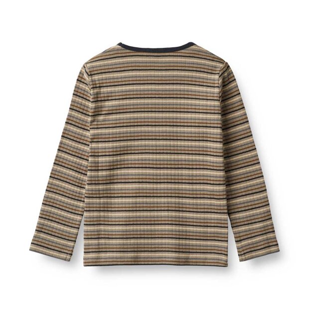 WHEAT - STIG T-SHIRT M/LANGE ÆRMER | MULTI STRIPE