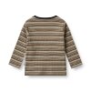 WHEAT - STIG T-SHIRT M/LANGE ÆRMER | MULTI STRIPE