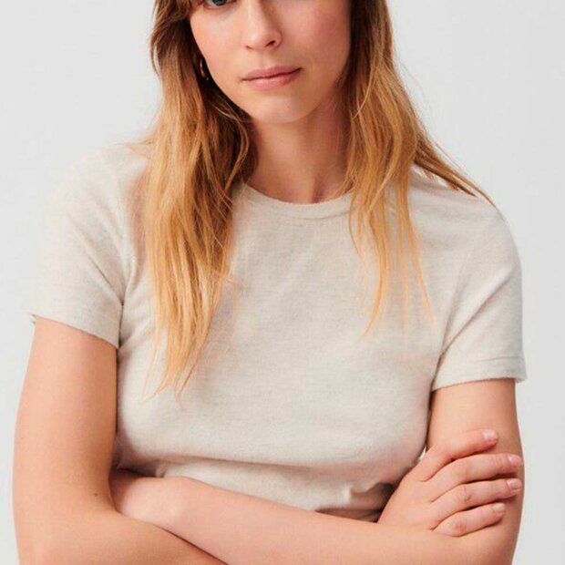 AMERICAN VINTAGE - YPAWOOD T-SHIRT | GRÅ MELANGE