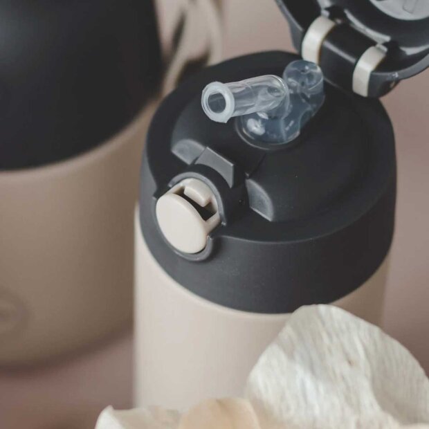 AYA & IDA - KIDS STRAW BOTTLE  | CREAM BEIGE