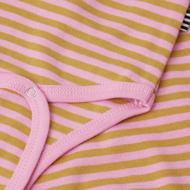 MADS NØRGAARD KIDS - SOFT DUO STRIPED BODY | BEGONIA PINK/TINSEL