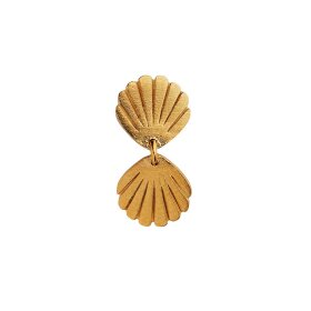 STINE A - TWO PETIT SHELL EARRING 1 STK. | FORGYLDT