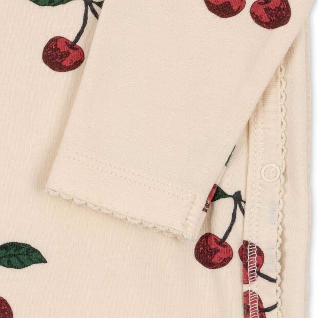 KONGES SLØJD - BASIS NYFØDT SPARKEDRAGT GOTS | MA GRANDE CERISE