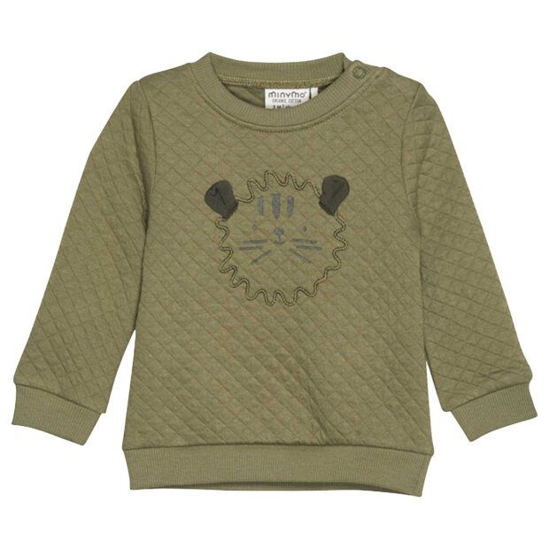 Billede af Sweatshirt Jacquard | Aloe Fra Minymo