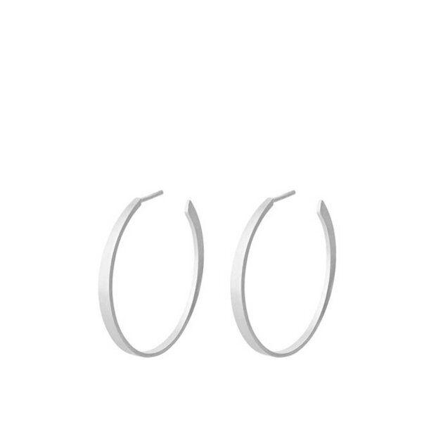 Billede af Eclipse Øreringe 35 Mm | Sølv Fra Pernille Corydon