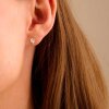 PERNILLE CORYDON - MINI CLOVER ØRESTIKKER 4 MM | SØLV