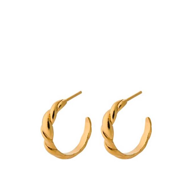 Billede af Hana Øreringe | Forgyldt Fra Pernille Corydon