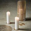 SPEEDTSBERG - GLASBRIKKER I PVC 10 CM - GULDFARVET