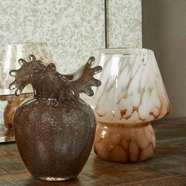 SPEEDTSBERG - HURRICANE M/PLETTER I GLAS LILLE - BRUN MIX