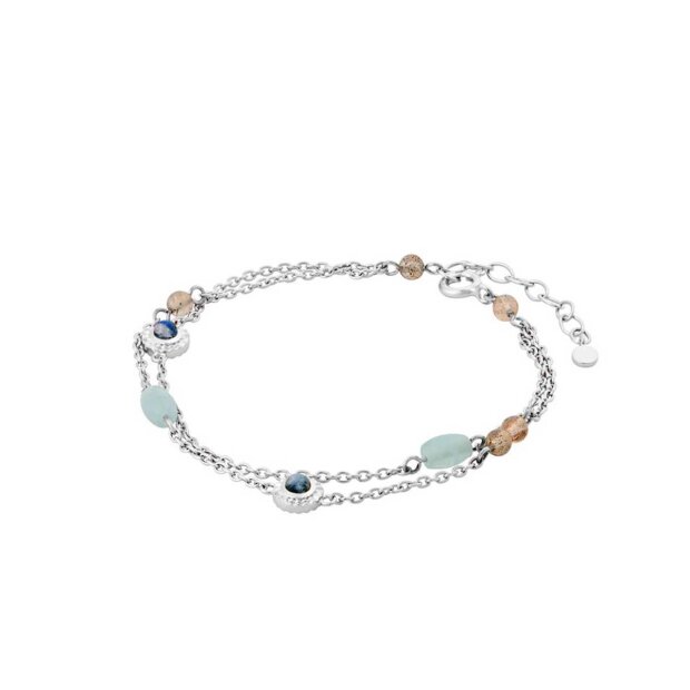 Billede af Autumn Sky Armbånd 16-18 Cm | Sølv Fra Pernille Corydon