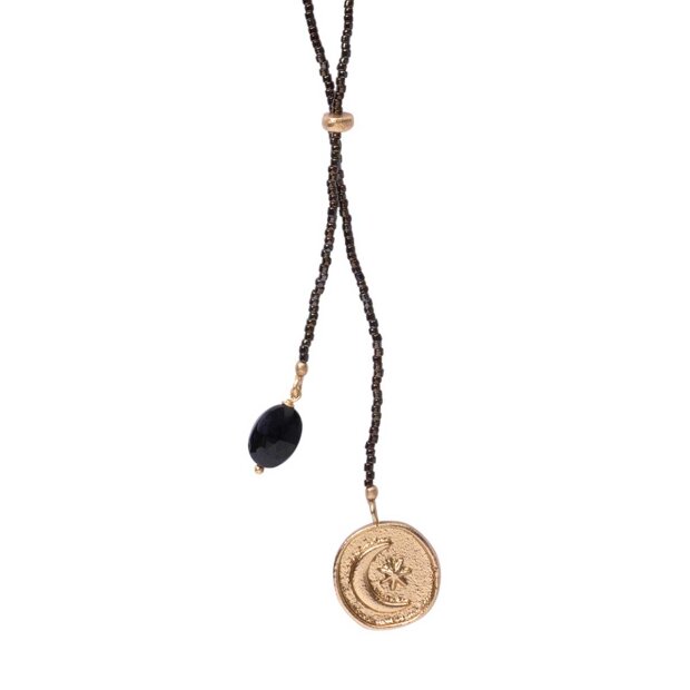 A BEAUTIFUL STORY - PURPOSE BLACK ONYX HALSKÆDE