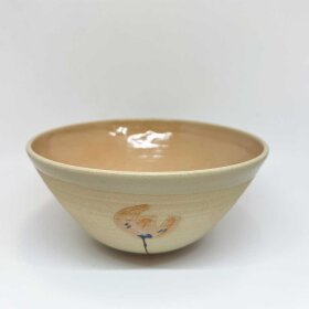 STINEMEI KERAMIK - VALMUESKÅL CA.15X6 CM