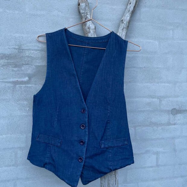 Billede af Felisia Vest | Denim Fra Cabana Living