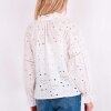 NEO NOIR - MICAH EMB BLUSE  | HVID