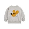 BOBO CHOSES - BABY MOUSE SWEATSHIRT | LIGHT HEATHER GREY