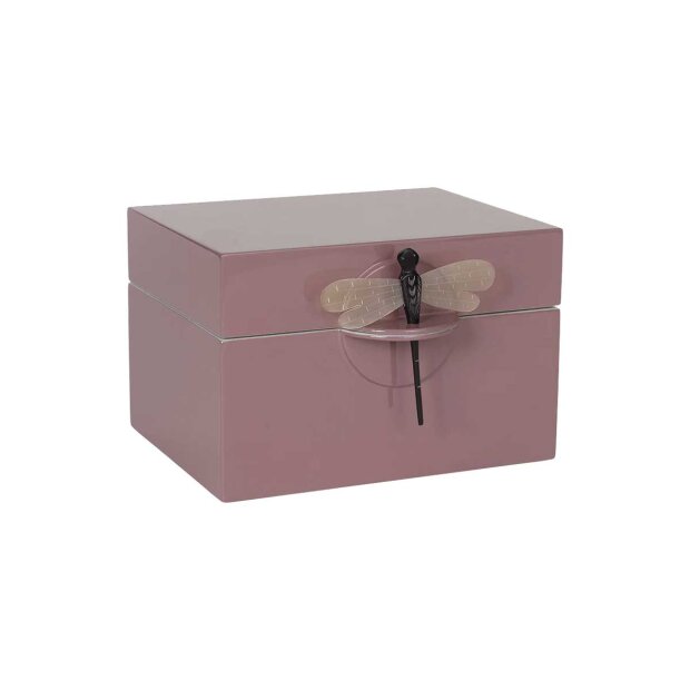 Billede af Lakskrin M/guldsmed Big 14x18x12 Cm | Plum Fra Oi Soi Oi