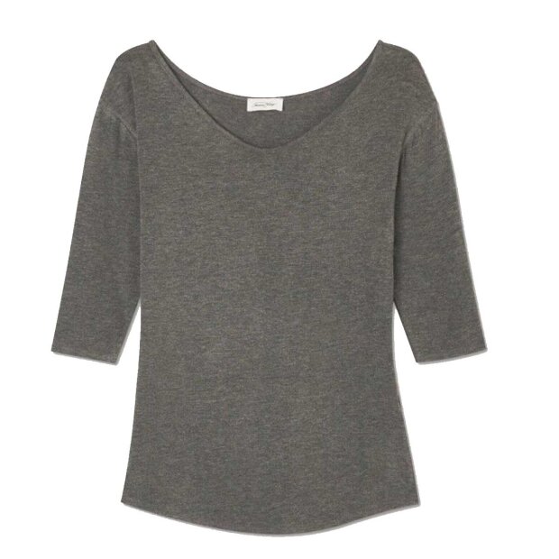 AMERICAN VINTAGE - VEDINY T-SHIRT | ANTHRACITE AMERICAN VINTAGE - VEDINY T-SHIRT | ANTHRACITE