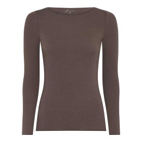 FRAU - LIMA CASHMERE TOP | COFFEE QUARTZ