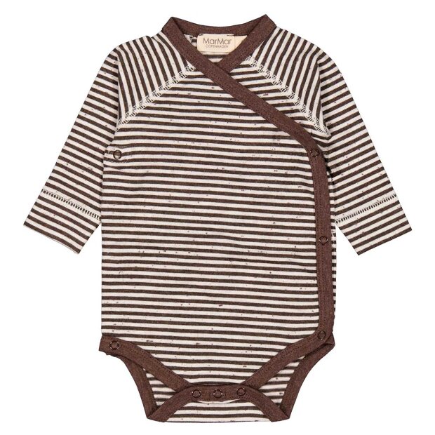 MARMAR - BELITO NEW BORN BODYSTOCKING | DEEP CHOCO STRIPE