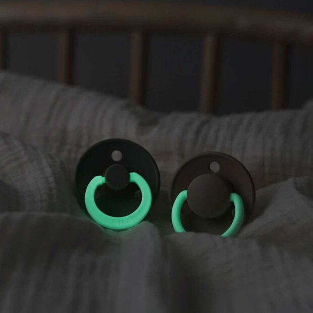 BIBS - COLOUR GLOW - RUND - STR.2 | CLOUD