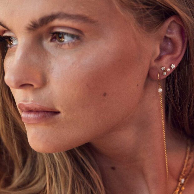 ALURA COPENHAGEN - VENUS ØRESTIK 06 - 1 STK. | FORGYLDT