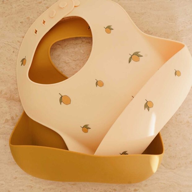 KONGES SLØJD - SILIKONE HAGESMÆK - 2 PAK | LEMON/ALMOND