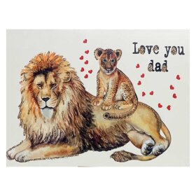 VANILLA FLY - GREETING CARD | LOVE YOU DAD