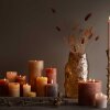 COZY LIVING - RUSTIC CANDLE 7X20 - 75 TIMER | GOLDEN ORANGE