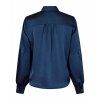 NEO NOIR - NAJA SATIN SKJORTE | MIDNIGHT BLUE