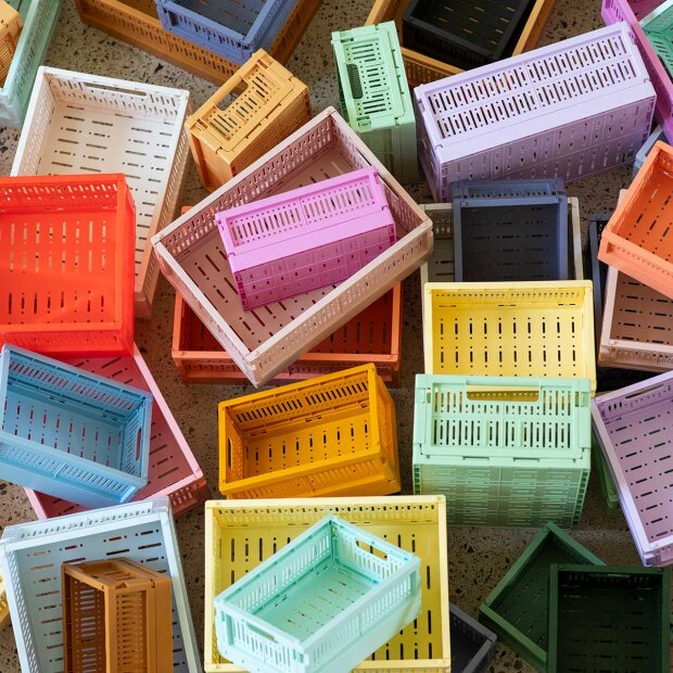 MADE CRATE - MADE CRATE MINI 24X16,5X9,5 CM | BLUSH