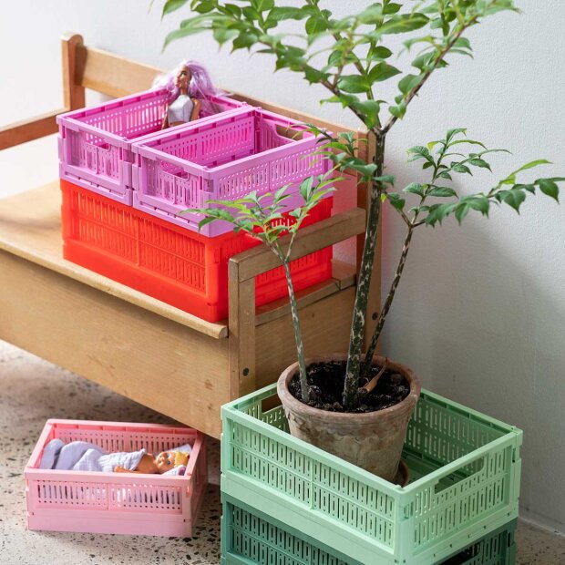 MADE CRATE - MADE CRATE MINI 24X16,5X9,5 CM | SOFT FUCHSIA