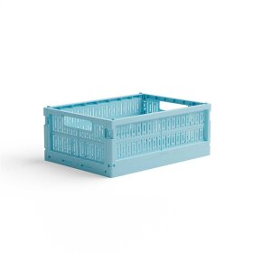 MADE CRATE - MADE CRATE MIDI 33X24X13 CM | CRYSTAL BLUE