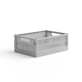 MADE CRATE - MADE CRATE MIDI 33X24X13 CM | MISTY GREY