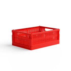 MADE CRATE - MADE CRATE MIDI 33X24X13 CM | SO BRIGHT RED