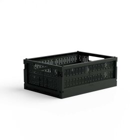 MADE CRATE - MADE CRATE MIDI 33X24X13 CM | WASHED BLACK SWEATER
