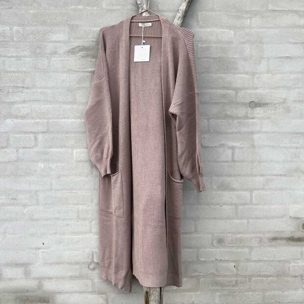Billede af Elmo Lang Cardigan | Mocha Fra Cabana Living