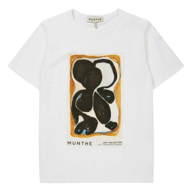 Billede af Laken T-shirt | Hvid Fra Munthe