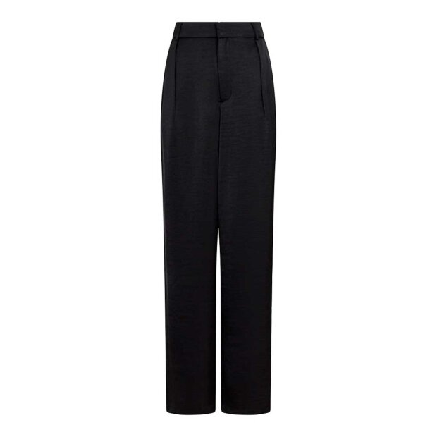 Billede af Alessandra Heavy Satin Bukser | Sort Fra Neo Noir
