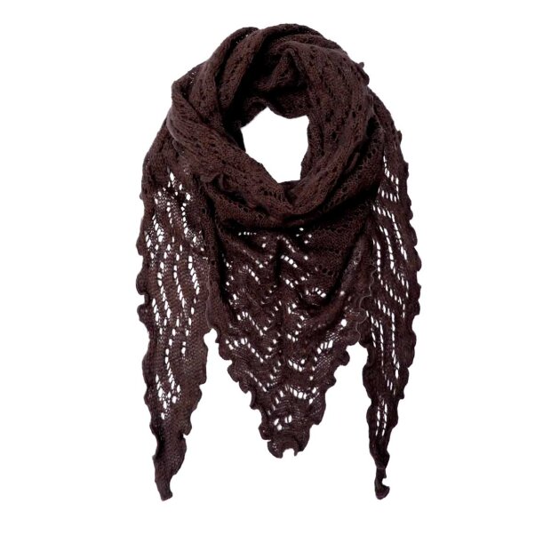 Billede af Siri Triangle Tørklæde | Coffee Fra Black Colour