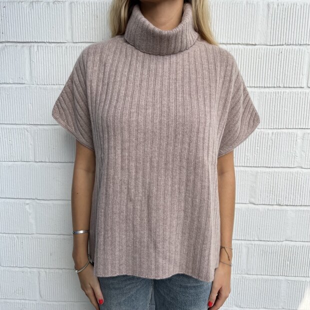 Billede af Vest M/høj Hals | Beige Fra Rosas Love