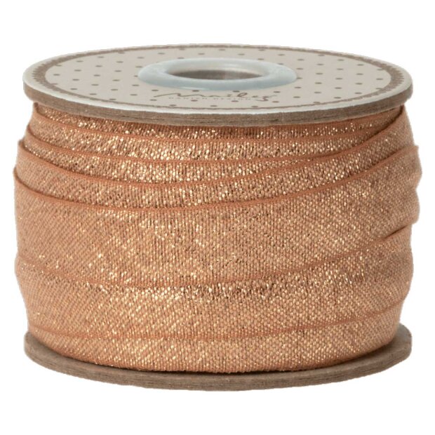 Billede af Gavebånd 20 M | Vintage Rose/gold Fra Maileg