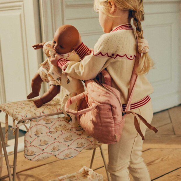 KONGES SLØJD - PUSLETASKE TIL DUKKEN | MAHOGANY ROSE