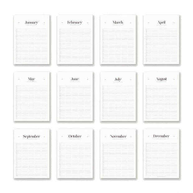 Billede af Family Maxi Refill - 2024 Fra Kbhavn Calendar
