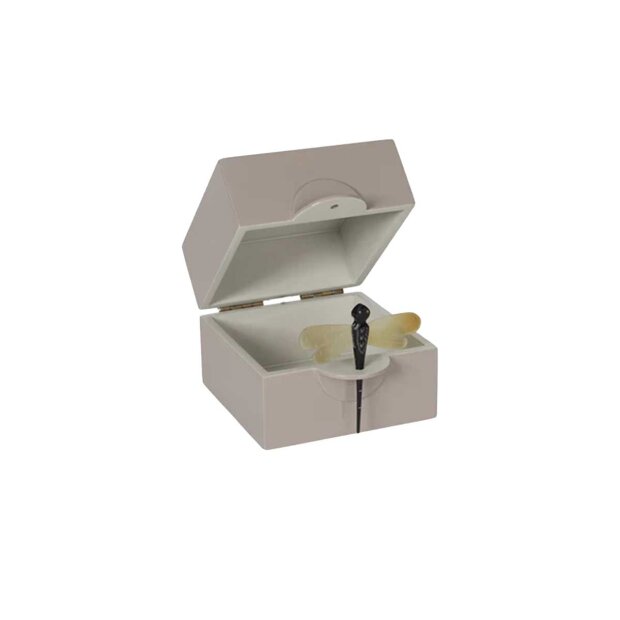 OI SOI OI - LAKSKRIN M/GULDSMED SMALL 12X12X10 | CASHMERE