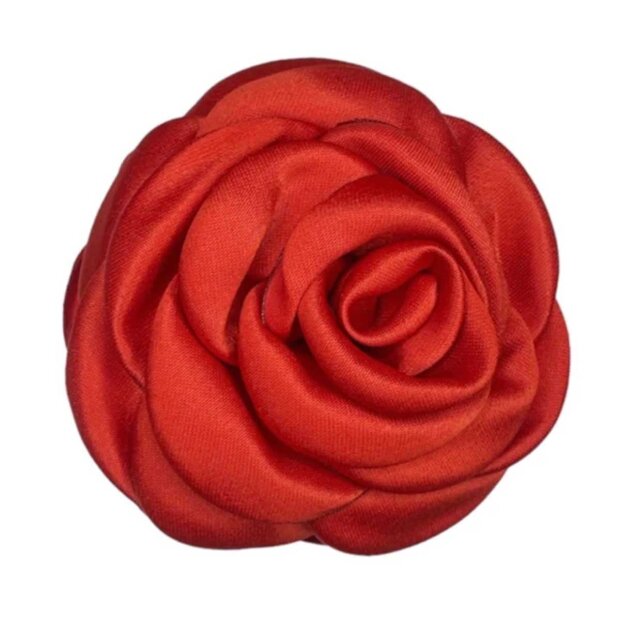 Rose Hårklemme - Lille | Bright Red Fra Pico Smykker